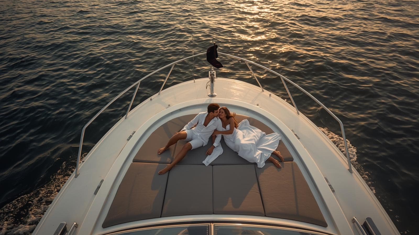 Corporate yacht event